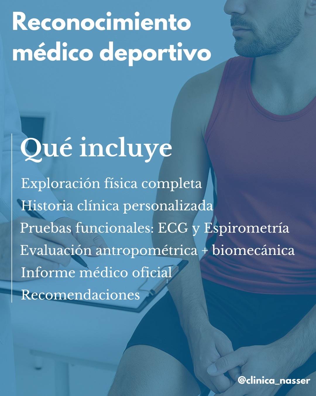 Reconocimiento médico deportivo